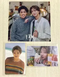 timelesz 寺西拓人＆原嘉孝 FAM3点★集合写真おまけつき★