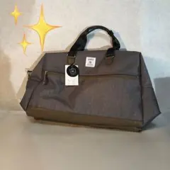 anello グレー ボストンバッグ