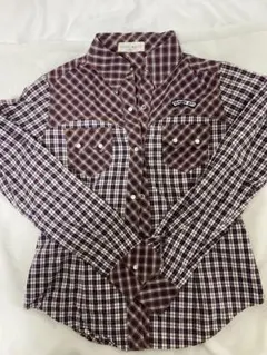 tommygirl チェック柄長袖シャツのサムネイル