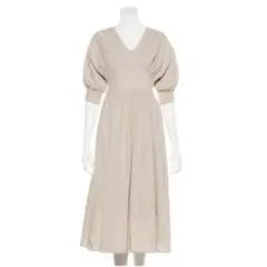 SNIDEL スナイデル　カシュクールウエストマークワンピース