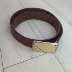 Dolce & Gabbana レザー ベルト＆ブラウンレザーベルト2点おまとめ