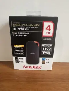 2026年最新】sandisk extreme pro ポータブルssd 4tbの人気アイテム