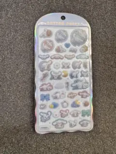 COTTON PUFFY シール　cinnamoroll