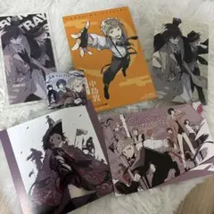 文豪ストレイドッグス ポストカード4枚＆ステッカー＆アクリルスタンド