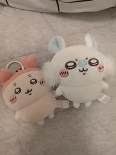 ちいかわ パーク 　ミニマスコットキーリング　モモンガ　カニ（古本屋）