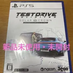 【新品未開封】TESTDRIVE UNLIMITED SOLAR CROWN