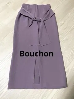 新品タグ付Bouchon ブションウエストリボンタイトスカートSCOT CLUB