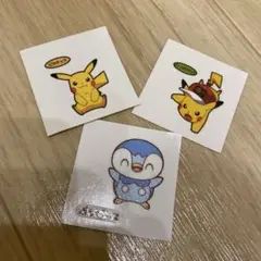 ピカチュウ シール 3枚セット