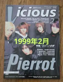 Vicious　ヴィシャス　1999年2月号　Pierrot　　Blue