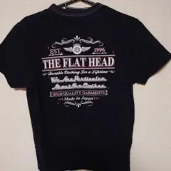 THE FLAT HEAD 黒 Tシャツ 38