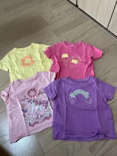 anko 半袖Tシャツ 4枚セット ユニクロ　バースデイ　西松屋　保育園　90のサムネイル