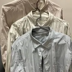 UNIQLO:C ブロードオーバーサイズシャツ Mサイズ 3点セット