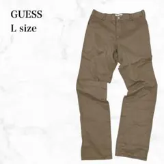 ゲス　チノパン　L 綿100% 綺麗めカジュアル　シンプル　USA 古着　秋冬