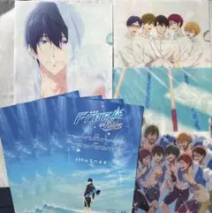 Free! 雑誌付録クリアファイル、ピンナップ、ポスターまとめセット 記事おまけ Free! 雑誌付録クリアファイル、ピンナップ、ポスター、記事大量