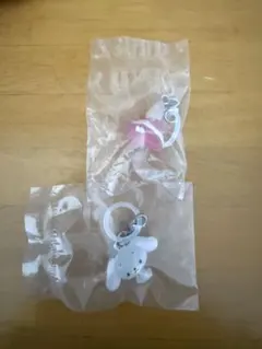 サンリオキャラクターズ　ゆるっとめじるしアクセサリー　しろうさ　マロンクリーム