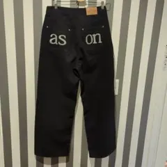 ason ブラック ワイドパンツ　Mのサムネイル