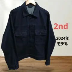 26SS comoli コモリ ブラックデニム ジップショートジャケット - メルカリ