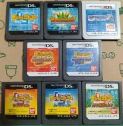 DS3DS デジモンシリーズ 8本セットまとめ売り　ソフトのみ