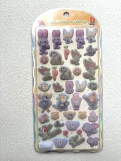 ズートピア コットンパフィ　シール