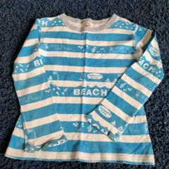エフオーキッズ　ボーダー長袖Tシャツ　130