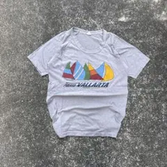 y2k 90s archive 短丈半袖TシャツグラフィックプリントレトロロゴM