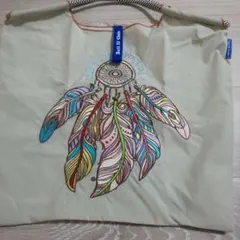 ドリームキャッチャー刺繍 エコバッグ