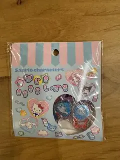 【サンリオ】ハローキティ ハッピーセット（2024）＆ おはじききらきらしーる