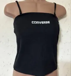 コンバース　ブラトップ　タグ付き新品　黒のサムネイル
