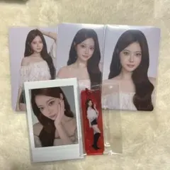 LE SSERAFIM ウンチェ トレカ インスタントフォト アクキー セット