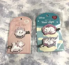 セリア　おしゃれキャット　マリー　前髪クリップ　クリップ　ディズニー