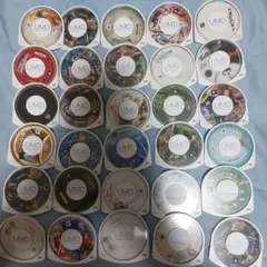 PSP UMDソフトセット30枚　まとめ売り　本体のみ