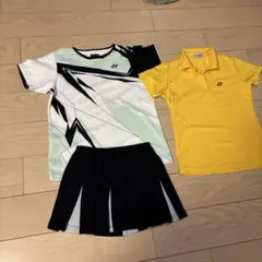 YONEX テニスウェアセット Tシャツ ポロシャツ スカート