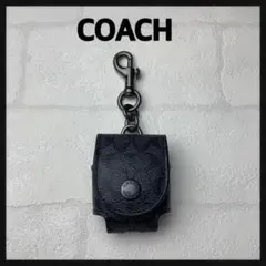 【美品】COACH　コーチ★AirPodsケース　シグネチャ　エアポッズ