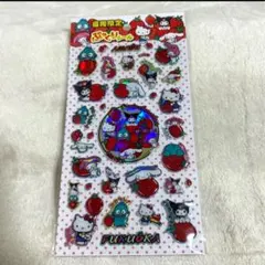正規品！福岡限定 ぷっくりシール サンリオキャラクターズ いちご ご当地