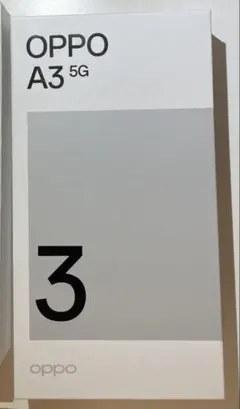 OPPO A3 5G 本体 ブラック