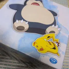ポケットモンスター　くつろぎタイム　ピカチュウ&カビゴンフィギュア