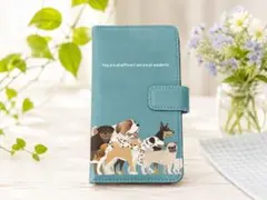 犬柄 スマホケース 全機種対応 手帳型