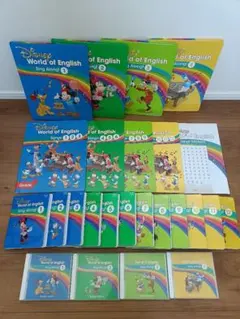 【DWE】ディズニー英語　シングアロング　DVD &CD&絵本&ガイド　セット