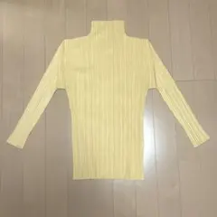 プリーツプリーズ PLEATS PLEASE カットソー 長袖 ハイネック - メルカリ
