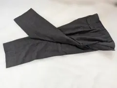 『PAPAS』パパス「純毛スラックス」濃茶系グレンチェック サイズ54（XL）のサムネイル