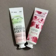 ロクシタン　ハンドクリーム　ローズ　チェリーブロッサム