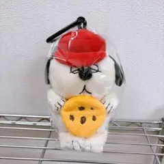 ③新品　スヌーピー ぬいぐるみエコバッグ オラフ カラビナ付き SNOOPY☆