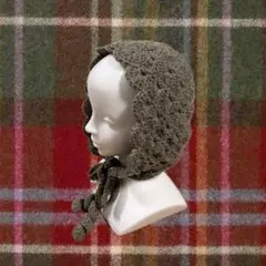 ボンネット グレー