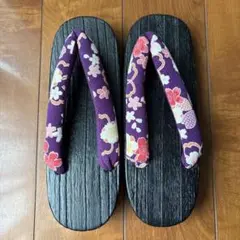 아동용 샌들 22cm 벚꽃 패턴