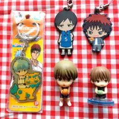 黒子のバスケ　キャラクターグッズ5点セット