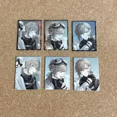 ChroNoiR 7周年 IDフォトステッカー 叶 6種 セット コンプ