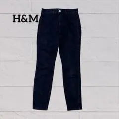 H&M エイチアンドエム スキニー ハイウエスト アンクル デニム 27