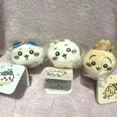 ちいかわ ハチさんマスコット ハチワレ うさぎ 三体セット キーホルダー