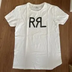RRL ホワイト Tシャツ Mサイズ　ラルフローレン