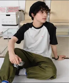 MONO-MART ラグランスリーブ Tシャツ 95